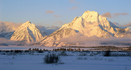 Hegyek a Grand Teton Nemzeti Parkban
