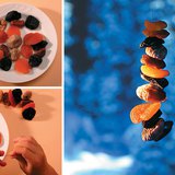 Homemade winter bird food