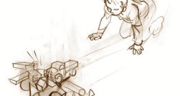 A megfeszített rugó mozgásba hozza az autót