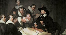 Rembrandt: Tulp doktor anatómiája (1632, barokk)