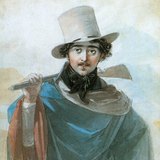 Hungarian statesman, István Széchenyi (1791-1860) in his youth