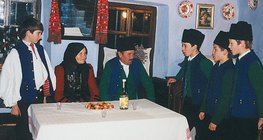 Széki fiúk új évet köszöntenek