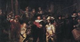 Rembrandt: Éjjeli őrjárat (1642, barokk)