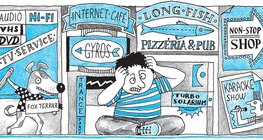 Komoly fejfájást okoz a fiúnak megtanulni két tucat idegen kifejezés és mozaikszó jelentését