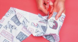 Textilkép készítése – 2. lépés