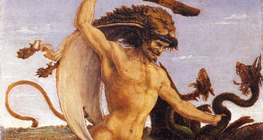 Antonio Pollaiuolo: Héraklész legyőzi a lernéi Hüdrát