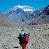 Aconcagua in the Andes