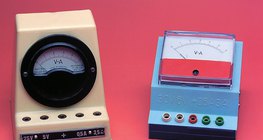 Ammeter and voltmeter
