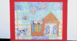 Textilkép készítése – 4. lépés