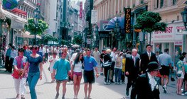 Sétálóutca Budapesten