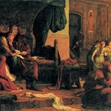 Bertalan Székely: King László V and Ulrik Cillei