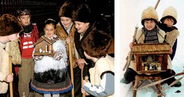 Betlehemező gyerekek