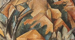 Braque: L’Estaque-i házak (1908, kubizmus)