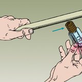 The energy of the electric field is reduced when the bulb flashes