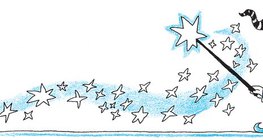 Ifjú, török varázslófiú csillagszórás-mágiát gyakorol