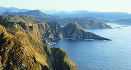 Norvég táj fjordokkal