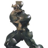 Umberto Boccioni - Unique Forms of Continuity in Space (1913, Futurism)