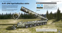 Az RT–2PM Topol ballisztikus rakéta