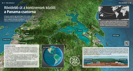 Rövidebb út a kontinensek között: a Panama-csatorna