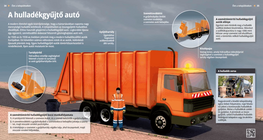 A hulladégyűjtő autó