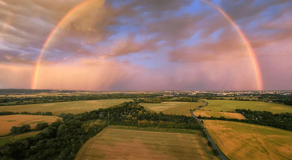 Let's slide down a rainbow!