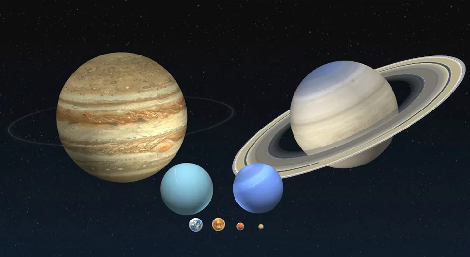 The giants of the Solar System
