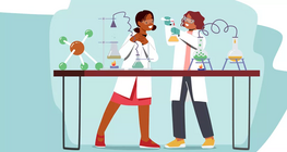 A tudományos laborban