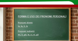 Pronomi diretti e indiretti