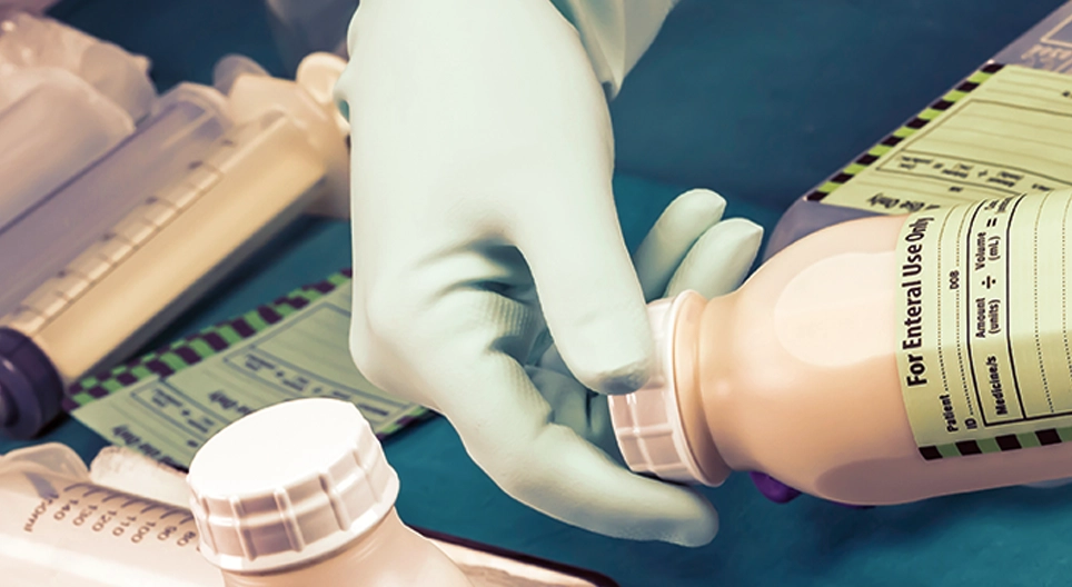 Nutritional care of unconscious patients