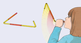 Turbina 3 szívószálból