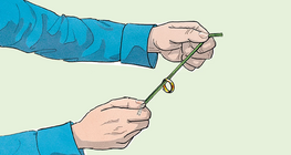 A gyűrű felmegy a lejtőn