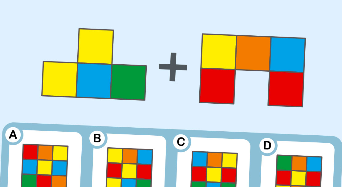 Kleurrijke vierkanten