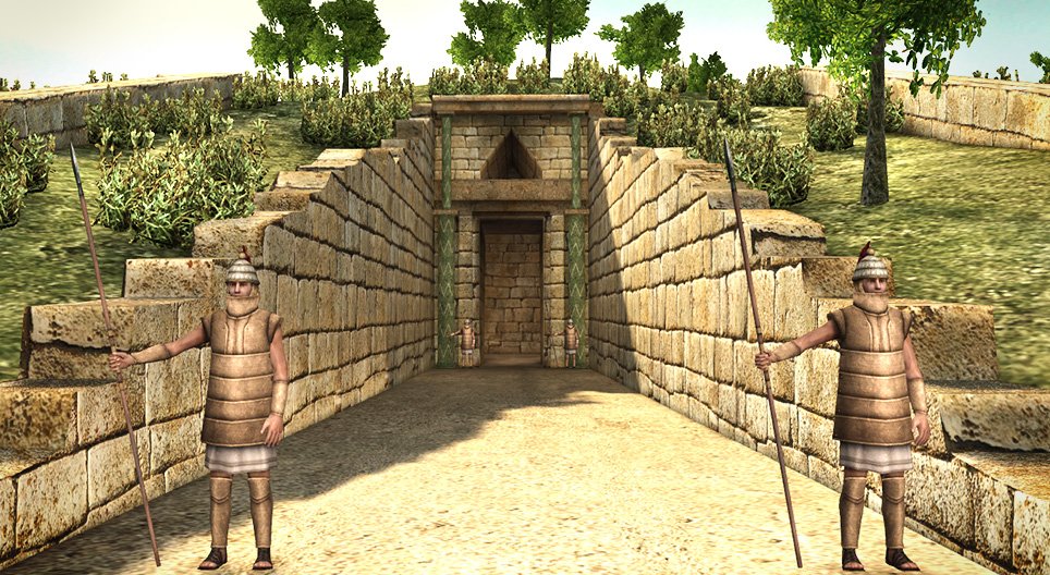 Schatkamer van Atreus (Mycene, 14e eeuw voor Christus)