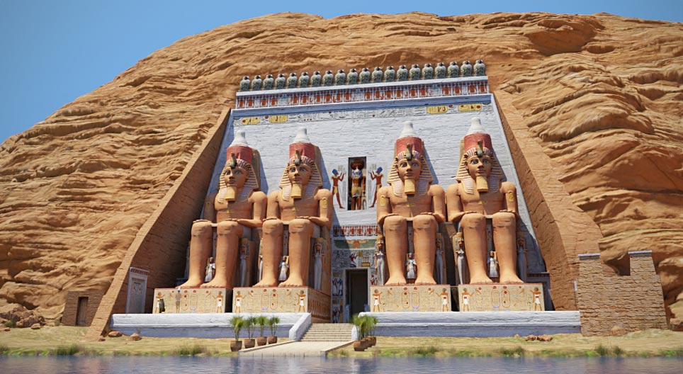 Templene til Abu Simbel