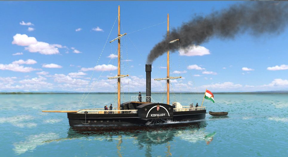 Barco a vapor Kisfaludy (1846)