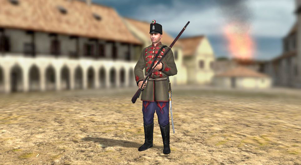 Soldados da Guerra da Independência Húngara (1848–1849)