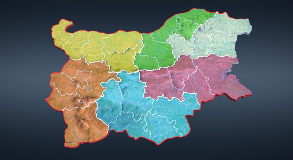 Divisiones administrativas de Bulgaria
