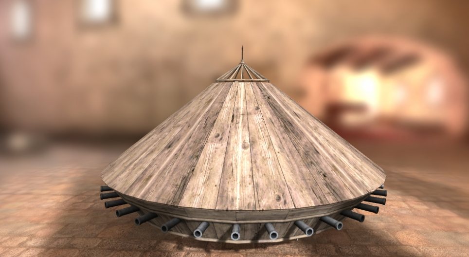 Inventos de Leonardo da Vinci - Tanque blindado