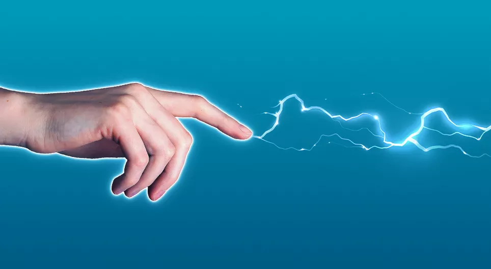 Elektrostatični naboj v velikih količinah