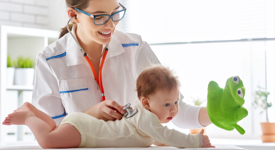 Infant and child development, body measurements