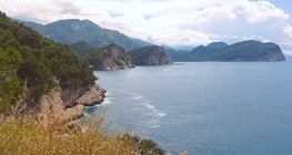 Montenegró tengerpartja