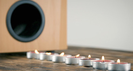 Gyertyaoltás hanghullámokkal