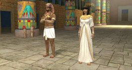 Египетийн фараон ба түүний гэргий (НТӨ II мянган)