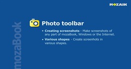 mozaBook - Fényképező