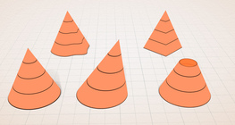 Конус хэлбэрийн биетүүд