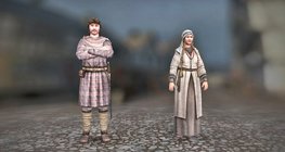 Хувцас (Баруун Европ, V-X зуун)