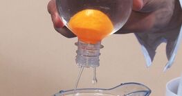 Pingponglabda a vízben