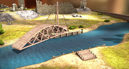 Леонардо да Винчигийн зохион бүтээлүүд - Эргэдэг гүүр (1487–1489)