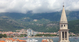 Montenegró tengerpartja