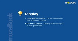 mozaBook - Rétegek